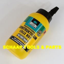 Konstuktielijm vloeibaar watervast op basis van polyurethaan flacon 250 gram | 1388605